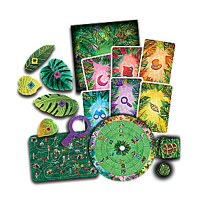 Board Game - Quest for Kids. Adventure in the Jungle