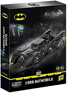 3D puzzle Batmobile 1989, 110 pieces