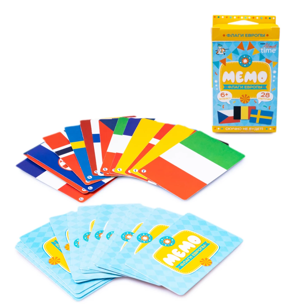 Board game - Memo. Flags (Europe)