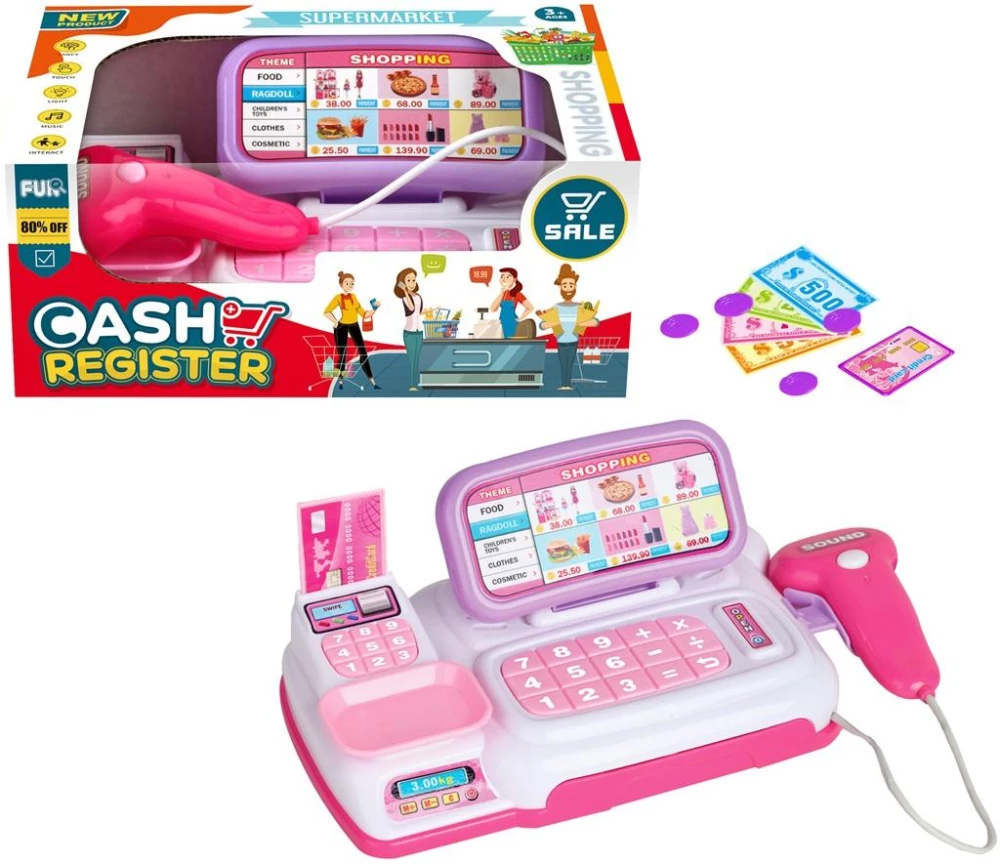 Play Set - Cash Register with Accessories