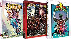 A set of 3 hardcover comics - Avengers and Rangers