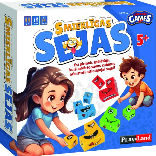 Board game - Funny Faces (LV)