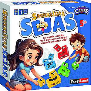 Board game - Funny Faces (LV)