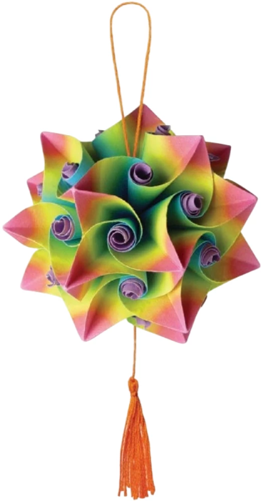 Ball Kusudama - Chrysanthemum