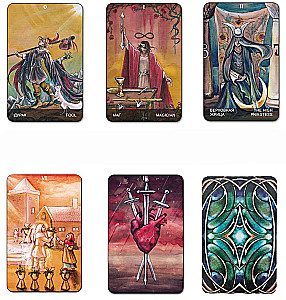 Dark Waite Tarot Cards (Gift Set of 78 Cards) with Instruction