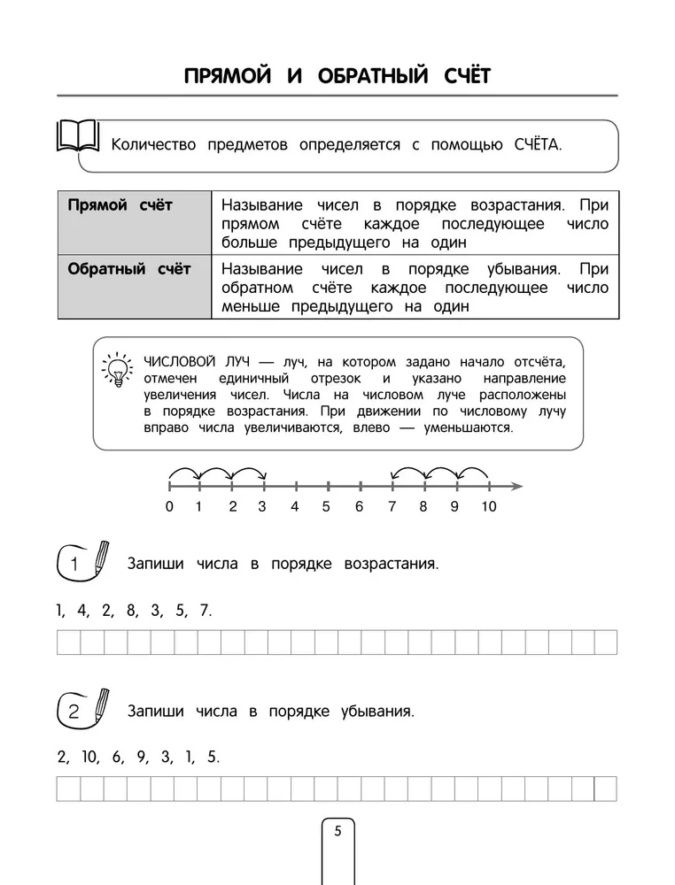 All the Rules of Mathematics. Examples, Tasks