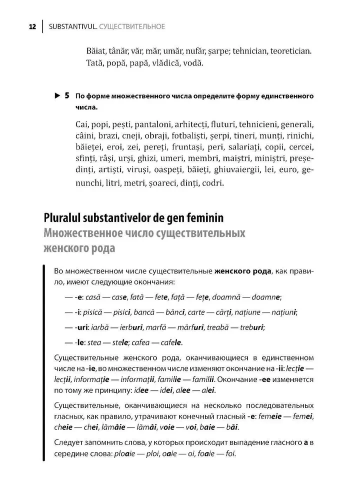 Romanian Language. Grammar Exercise Collection