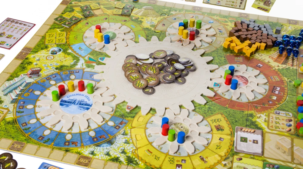 Board game - Tzolk'in (Tzolk'in). Maya Calendar