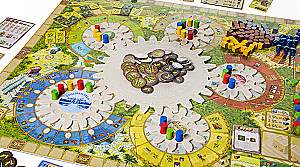 Board game - Tzolk'in (Tzolk'in). Maya Calendar