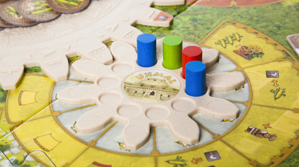 Board game - Tzolk'in (Tzolk'in). Maya Calendar