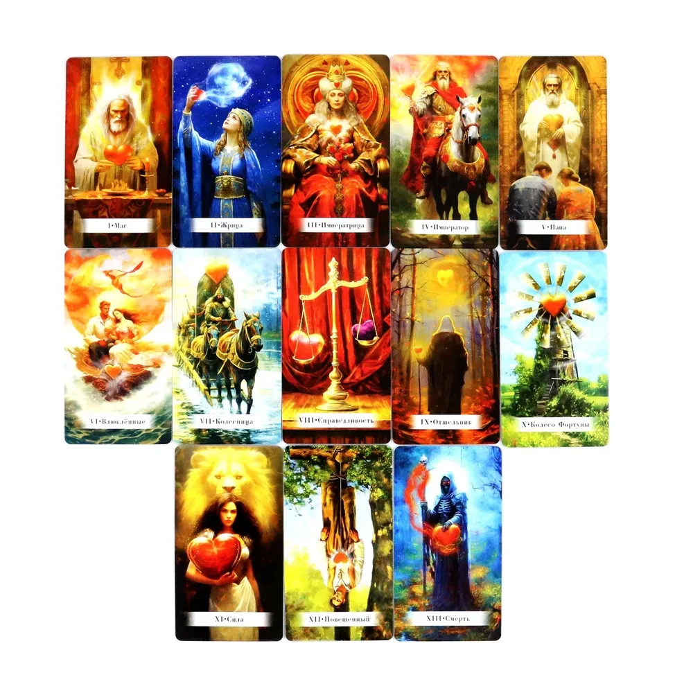 Ritual Tarot of Love (78 cards + instruction)