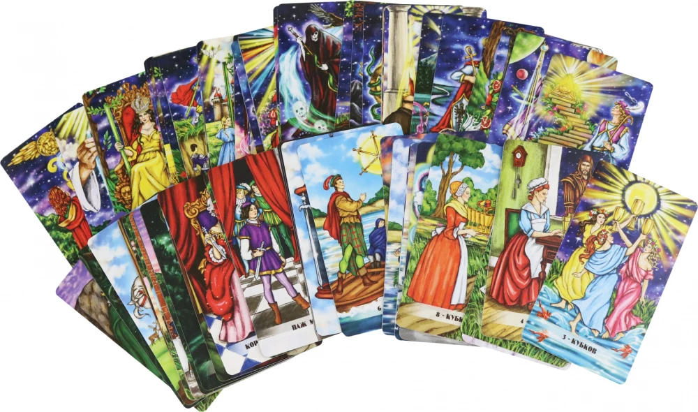 Emerald Tarot (78 cards + instructions)