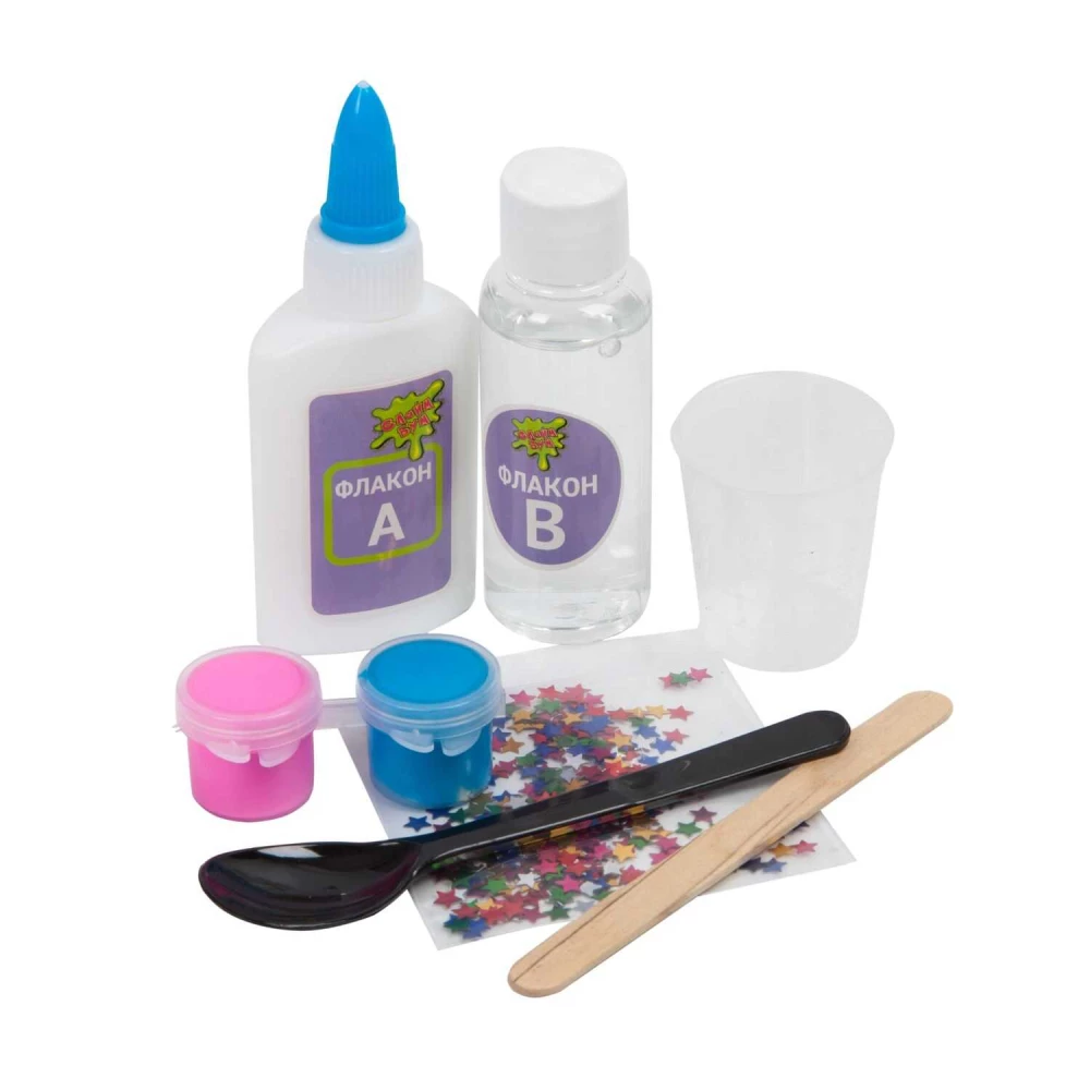 Toy set - Slime Boom: Colorful slime with stars