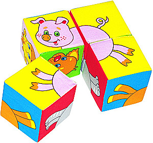 Cubes - Assemble the Picture. Animals 2