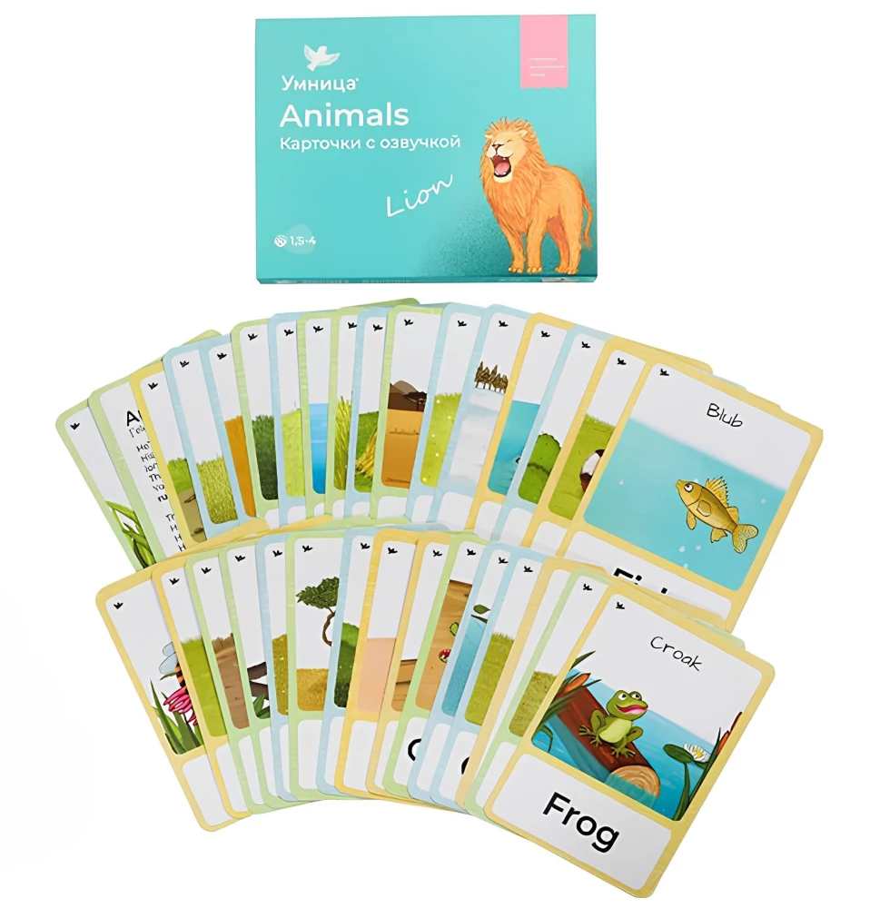 English Language Flashcards with Audio. Animals