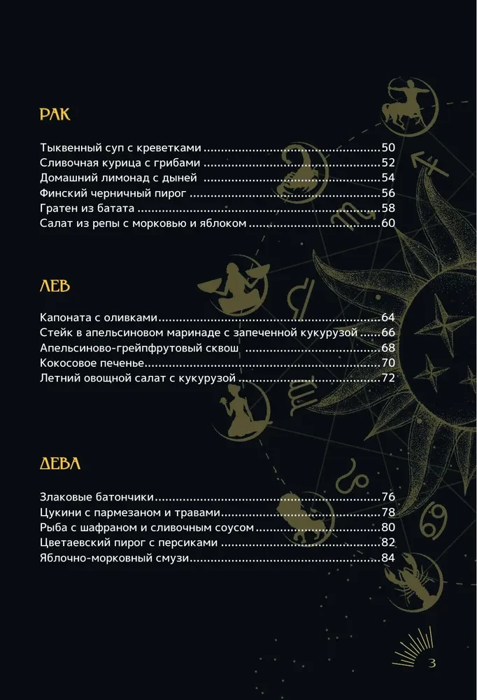 Zodiac Cuisine. Recipes for Each Zodiac Sign