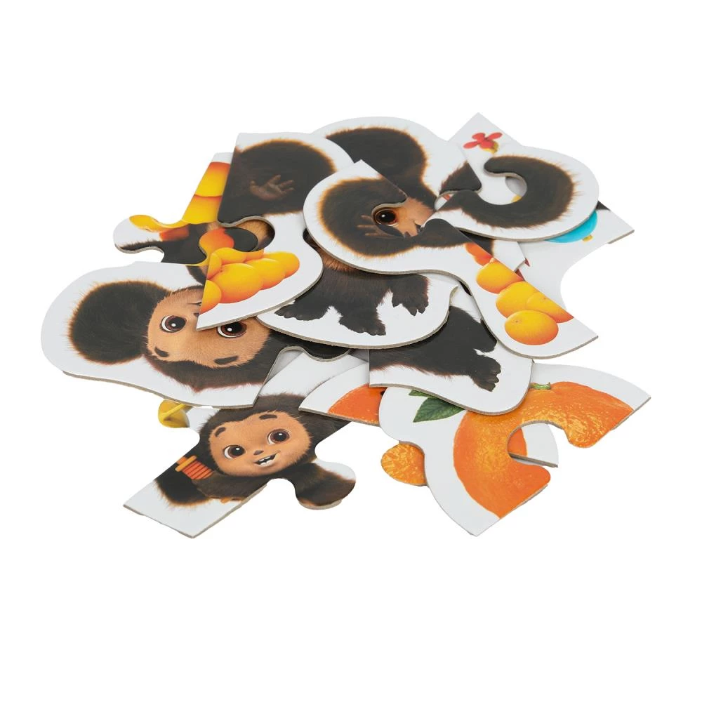 Puzzle - Cheburashka. 5 puzzles