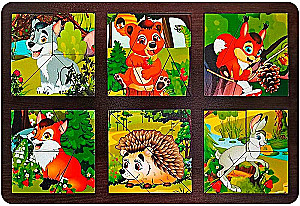 Development Board - Assemble the Square. Forest Animals