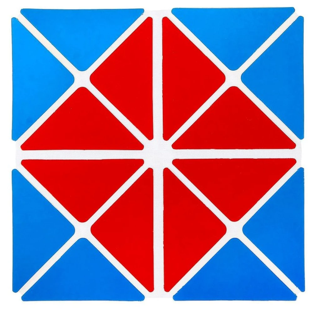 Puzzle game for preschoolers - Four-color square