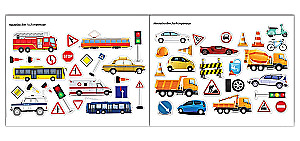 100 Stickers. Transport